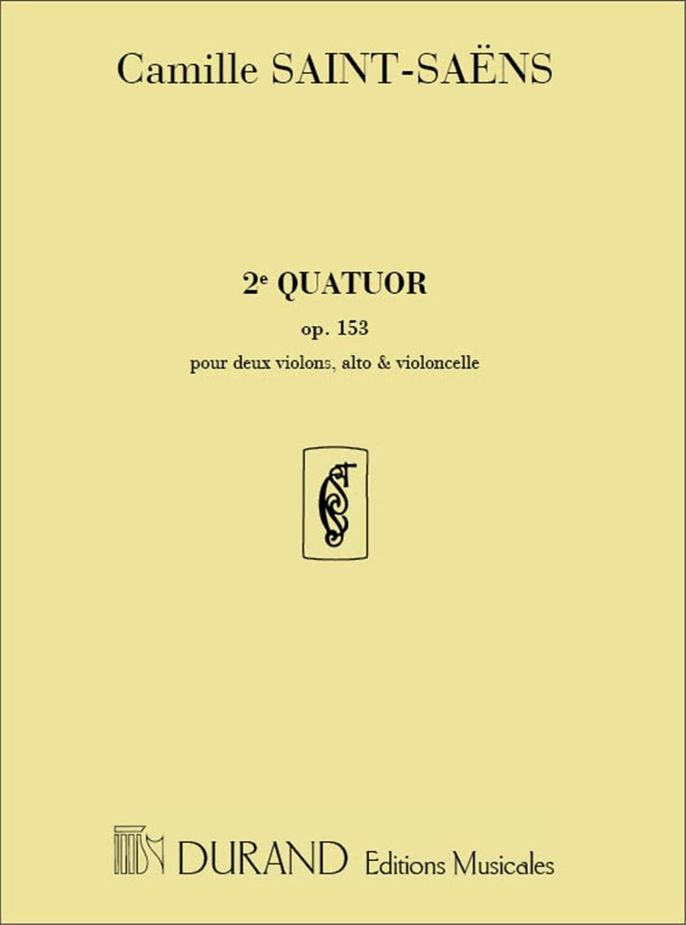 Quatuor N 2 Op 153